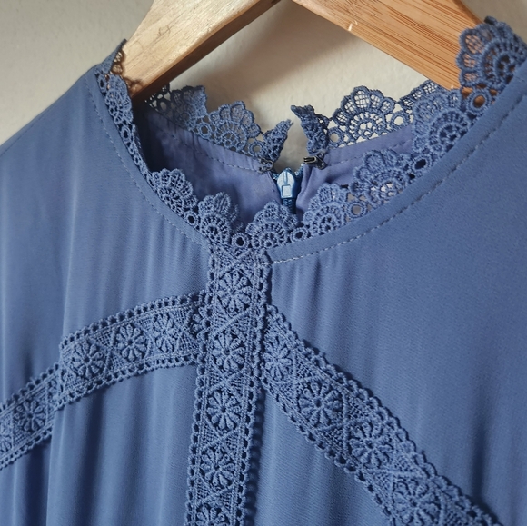 Lace Pleated Tier Dress. Sold-out online! - Picture 5 of 8